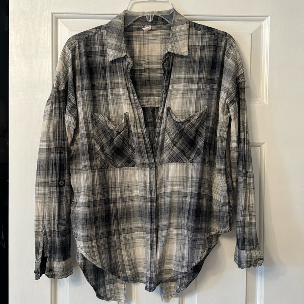 Free People Flannel Shirt
